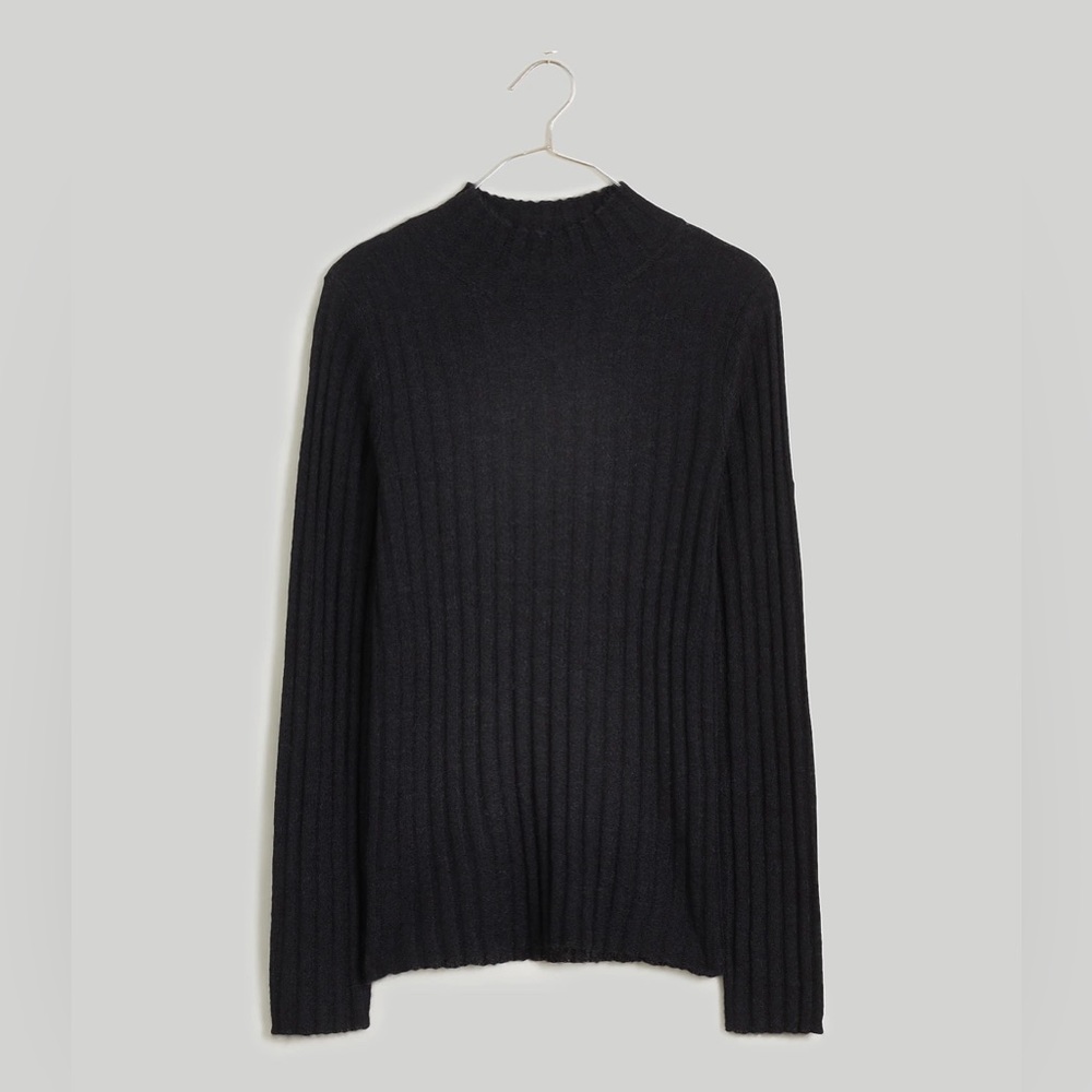 Madewell Alpaca-Blend Mockneck Sweater - Picture 6 of 9